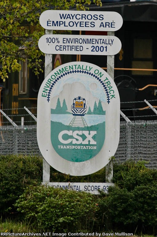 CSX sign